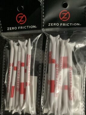 2 Sets of Zero Friction Tees